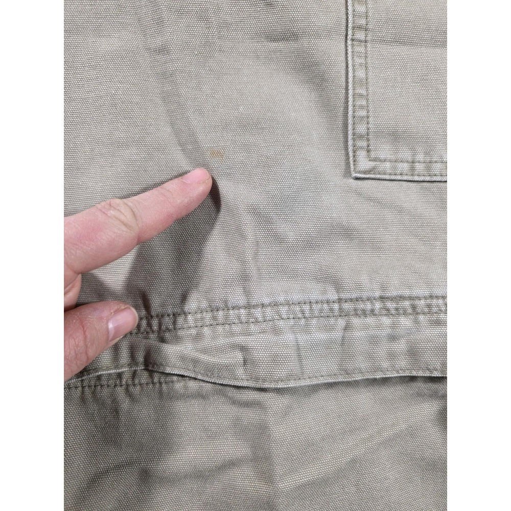 Vtg North Face A5 Series 36x32 Dyno Convertible Cargo Y2k Canvas Pants Khaki - Picture 8 of 10